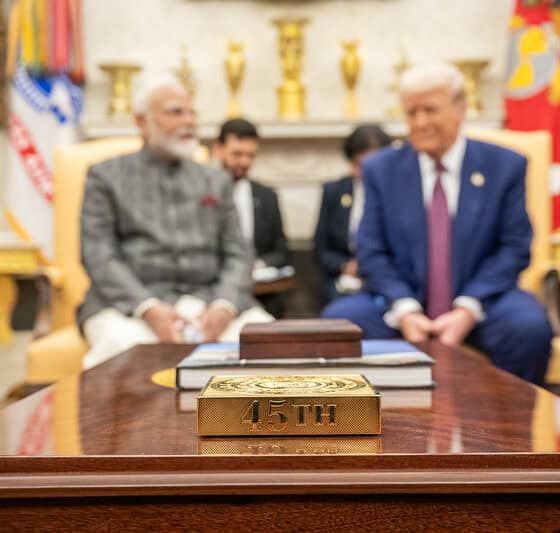 Wizyta Modiego w Białym Domu 13 lutego 2025