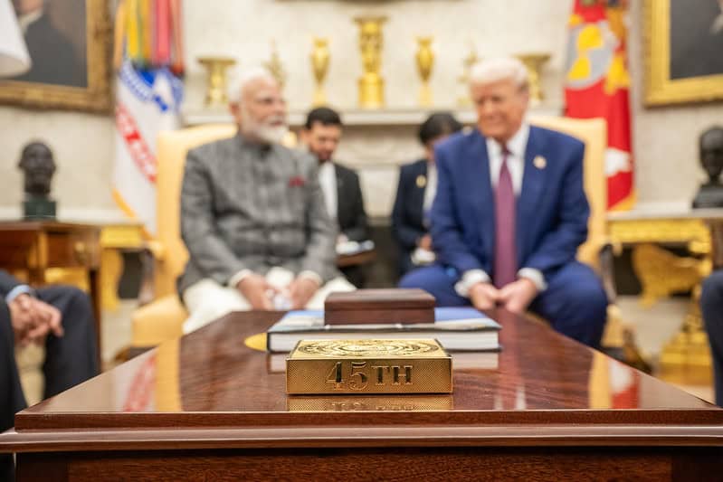 Wizyta Modiego w Białym Domu 13 lutego 2025