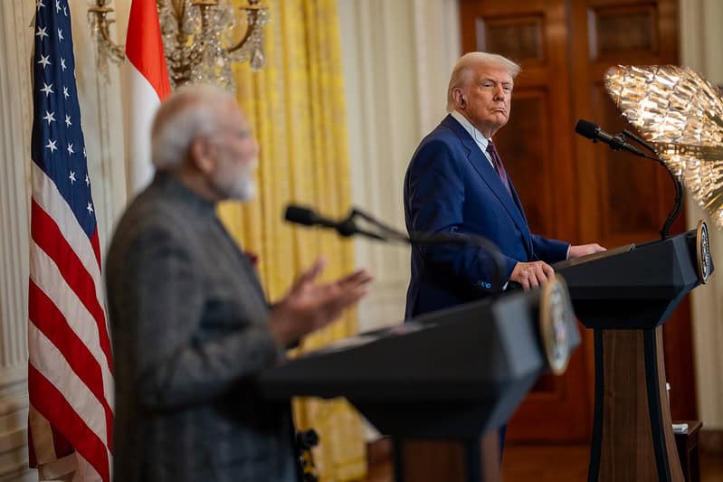 Wizyta Modiego w Białym Domu 13 lutego 2025