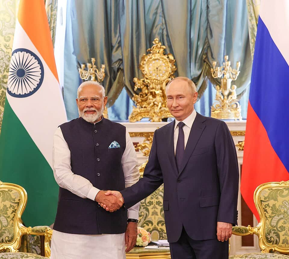 Narendra modi i putin
