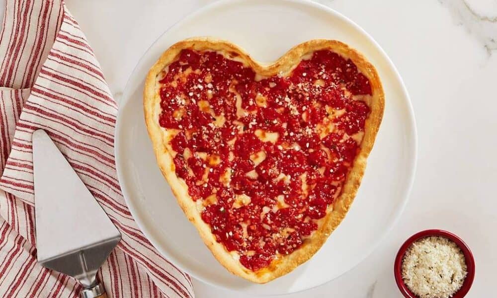 Lou Malnati’s pizza w kształcie serca