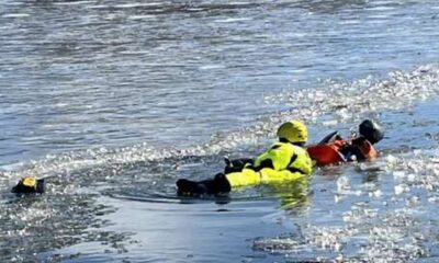 akcja ratunkowa na jeziorze w port barrington