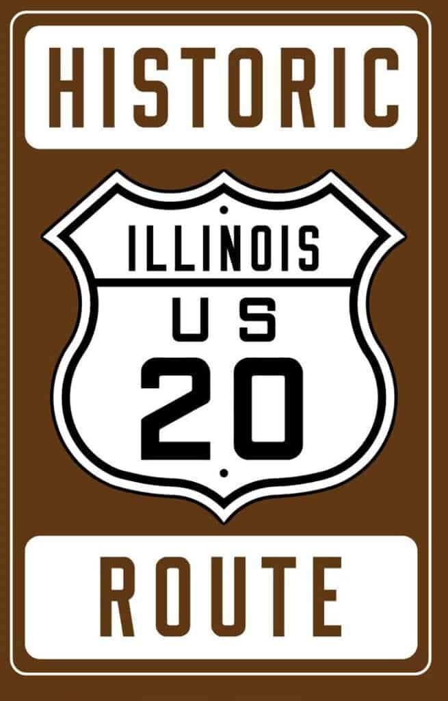 route 20 znak