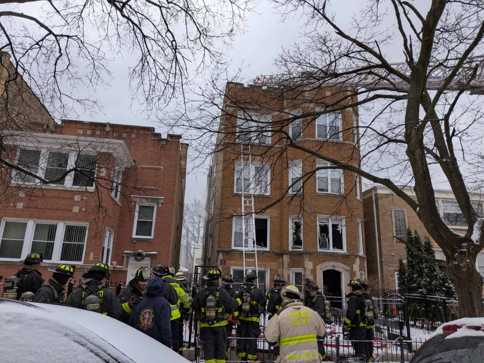 pożar w rogers park