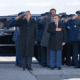 Prezydent Donald J. Trump bierze udział w godnym przekazaniu sześciu żołnierzy armii USA poległych na Bliskim Wschodzie, w środę 18 marca 2026 r. w bazie sił powietrznych Dover w stanie Delaware.