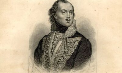 Kazimierz Pułaski. Grafika Jamesa Hopwooda z ok. 1840 roku