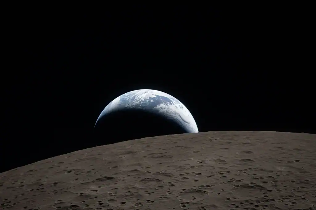 Ziemia z księżyca NASA