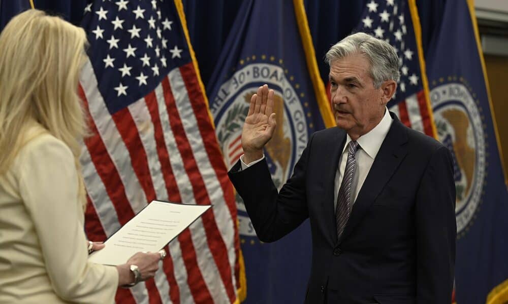jerome powell zaprzysiężenie 2022