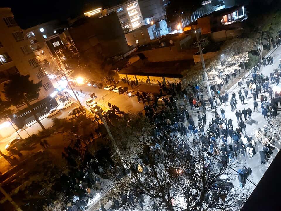 Protest w Iranie, styczeń 2026