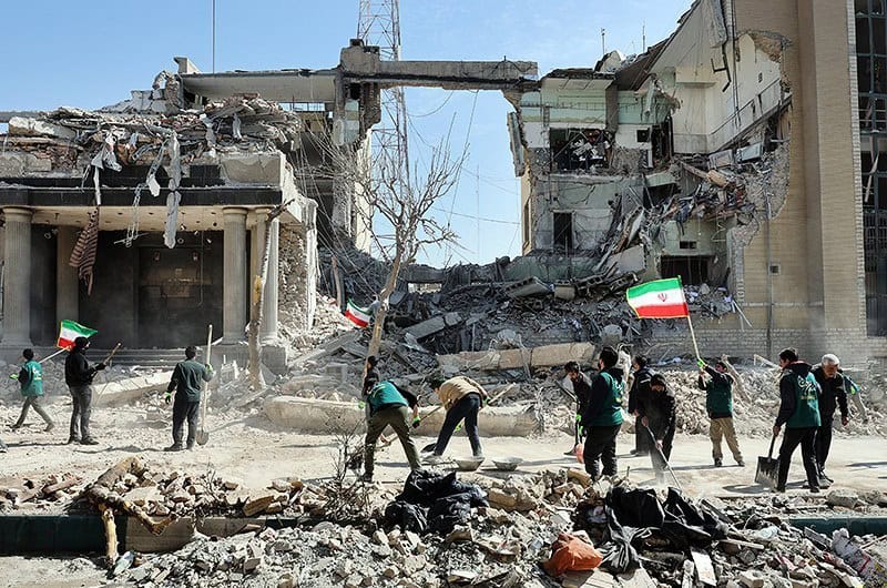 4 marca: Budynki w Teheranie uszkodzone przez ataki USA i Izraela