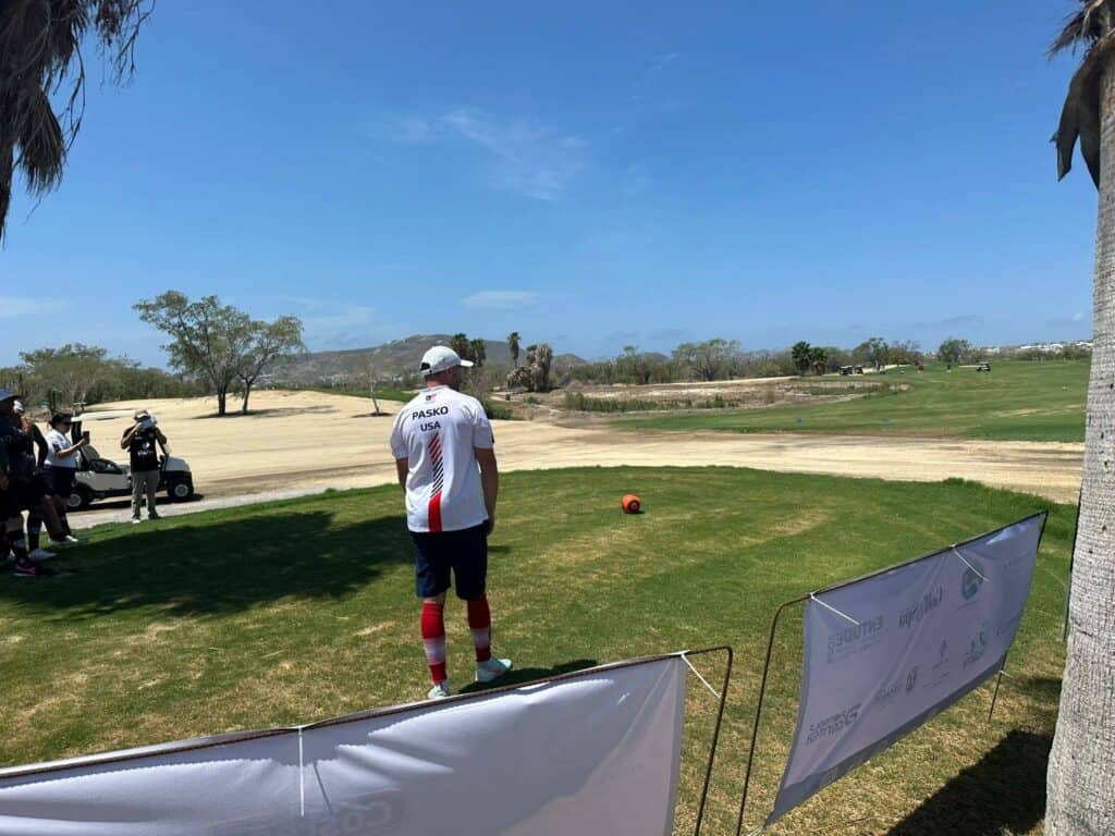Łukasz Paśko footgolf