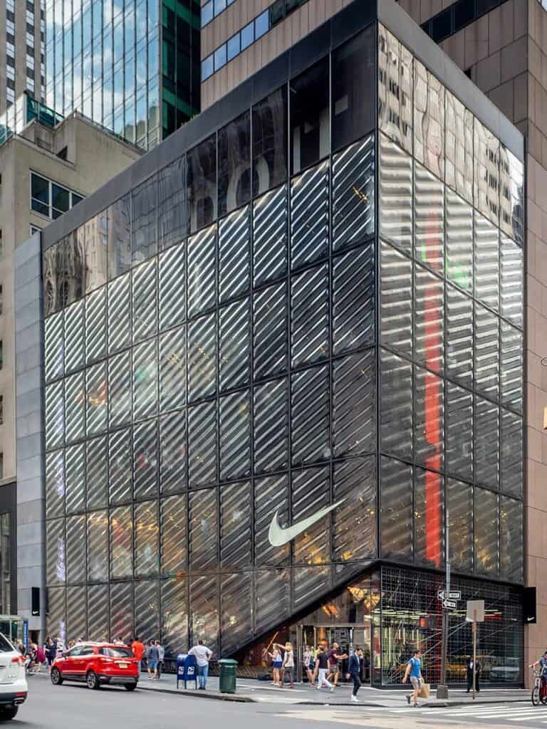 Nike, sklep na Manhattanie, NYC