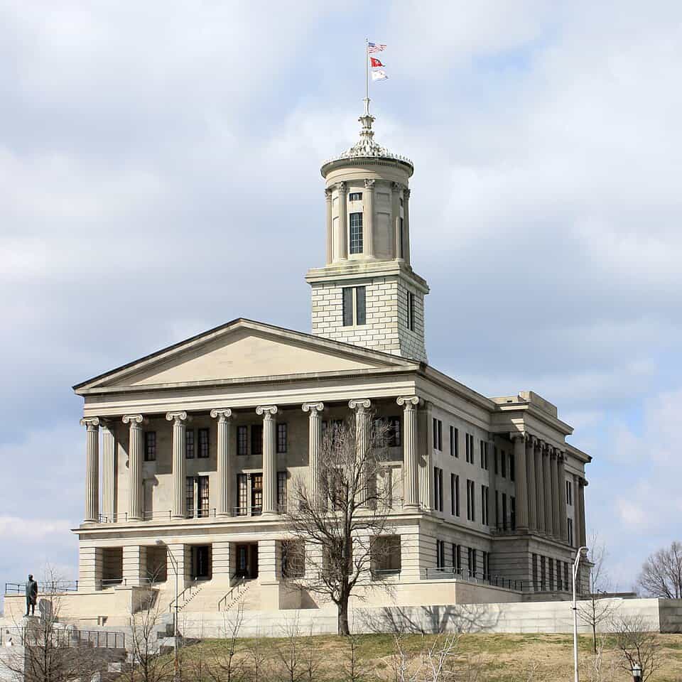 Kapitol stanu Tennessee w Nashville