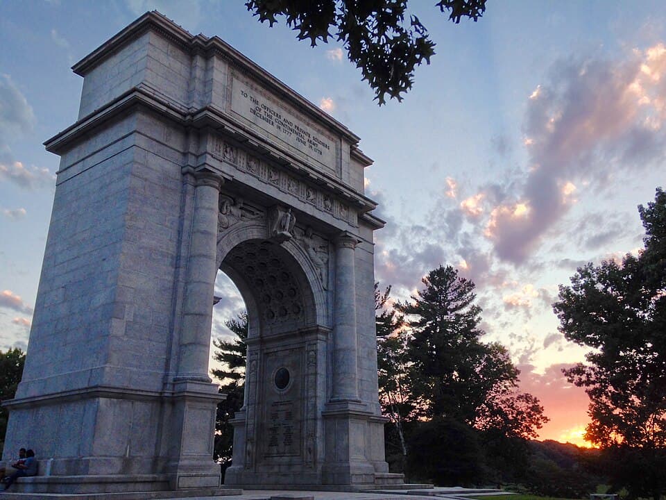 ValleyForge Memorial Arch