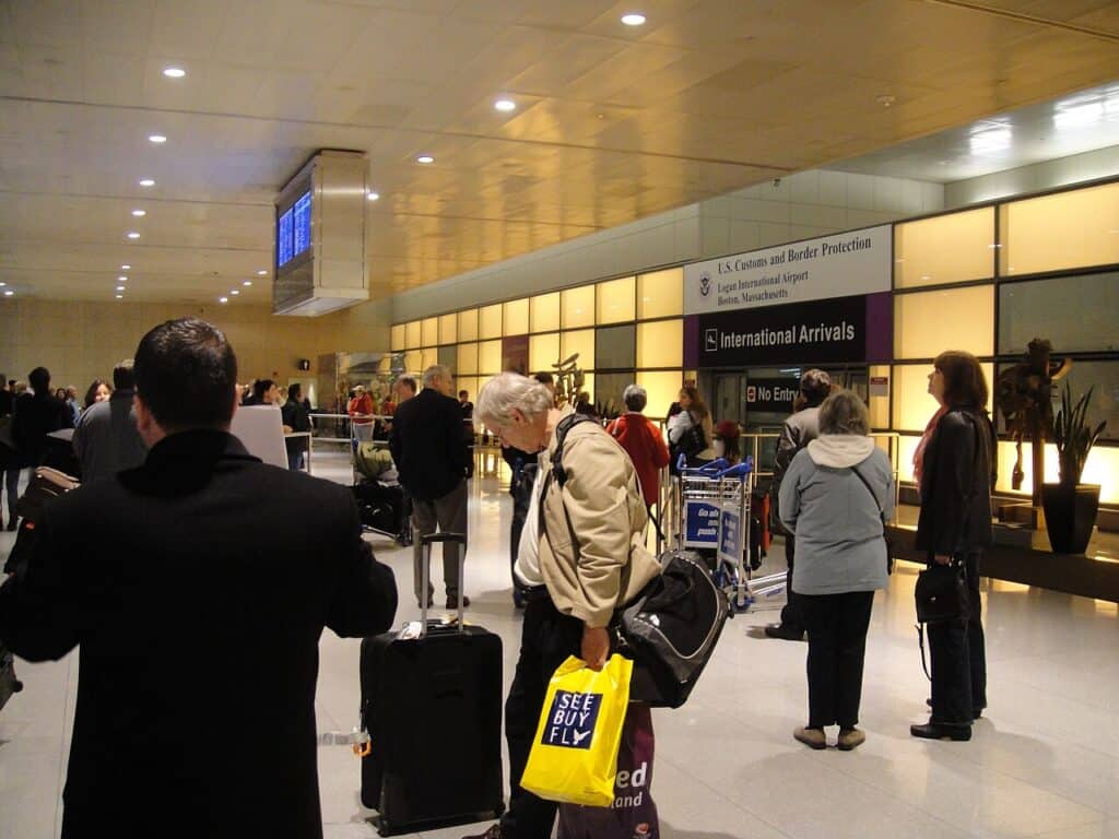 Boston Logan International Airport.