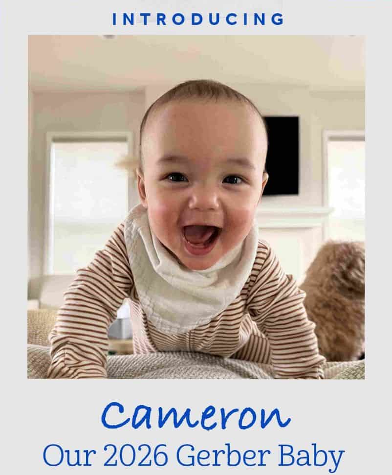 Gerber Baby 2026 cameron chung