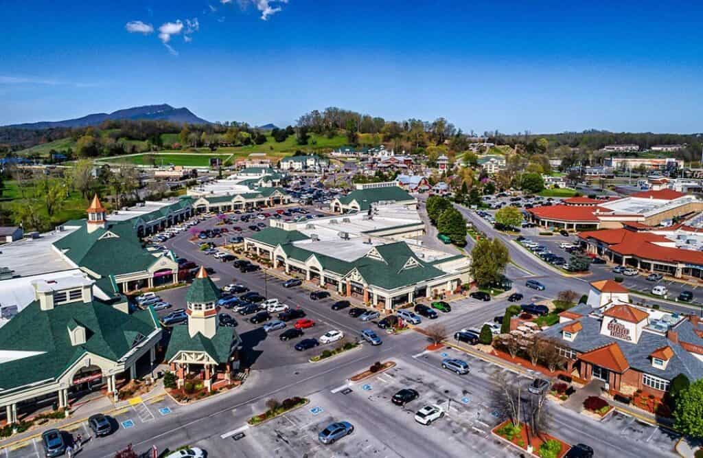 Tanger Outlets w Sevierville