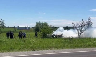 katastrofa-butler samolot ze skoczkami spadochronowymi