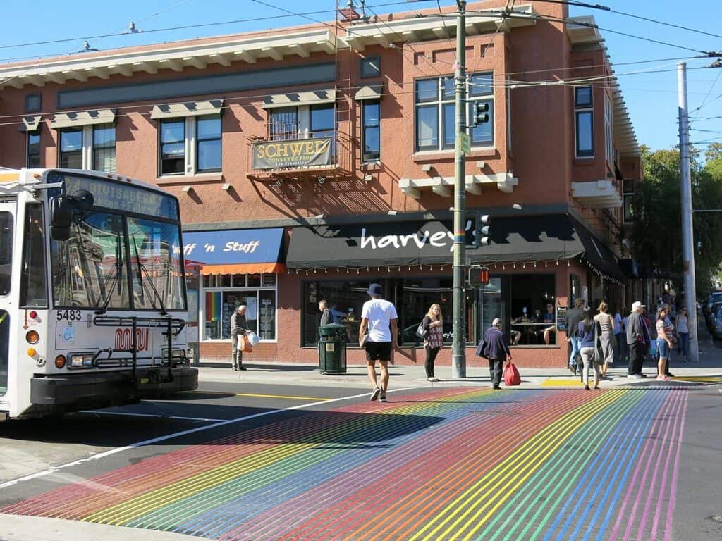 Dzielnica The Castro w San Francisco