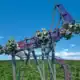 Six Flags Great Adventure bakunawa rollercoaster