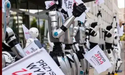 Democratism polska protest robotów