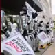 Democratism polska protest robotów