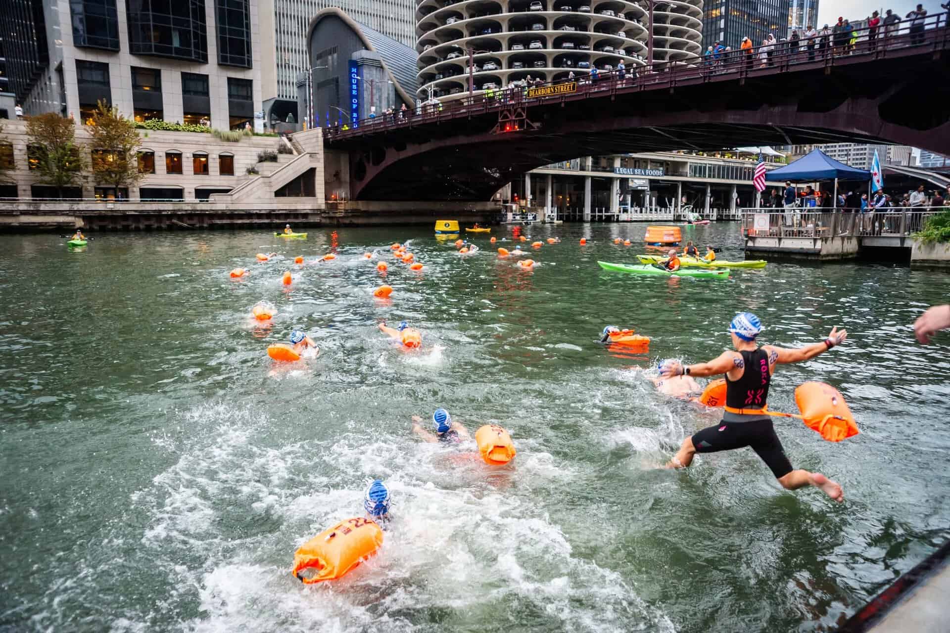 Chicago River Swim