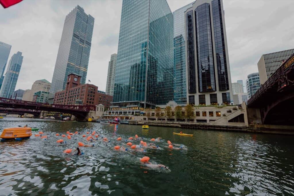 Chicago River Swim