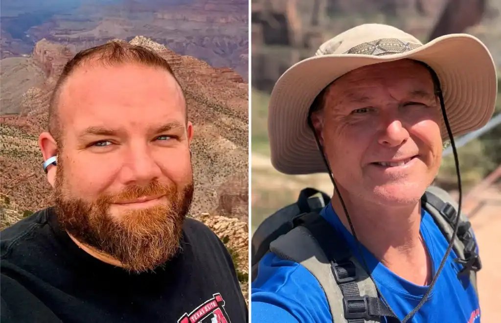 Brent Rosenkranz, po lewej, i Timothy Allen Smith, po prawej
