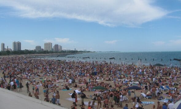 North_Avenue_Beach chicago, lake michigan