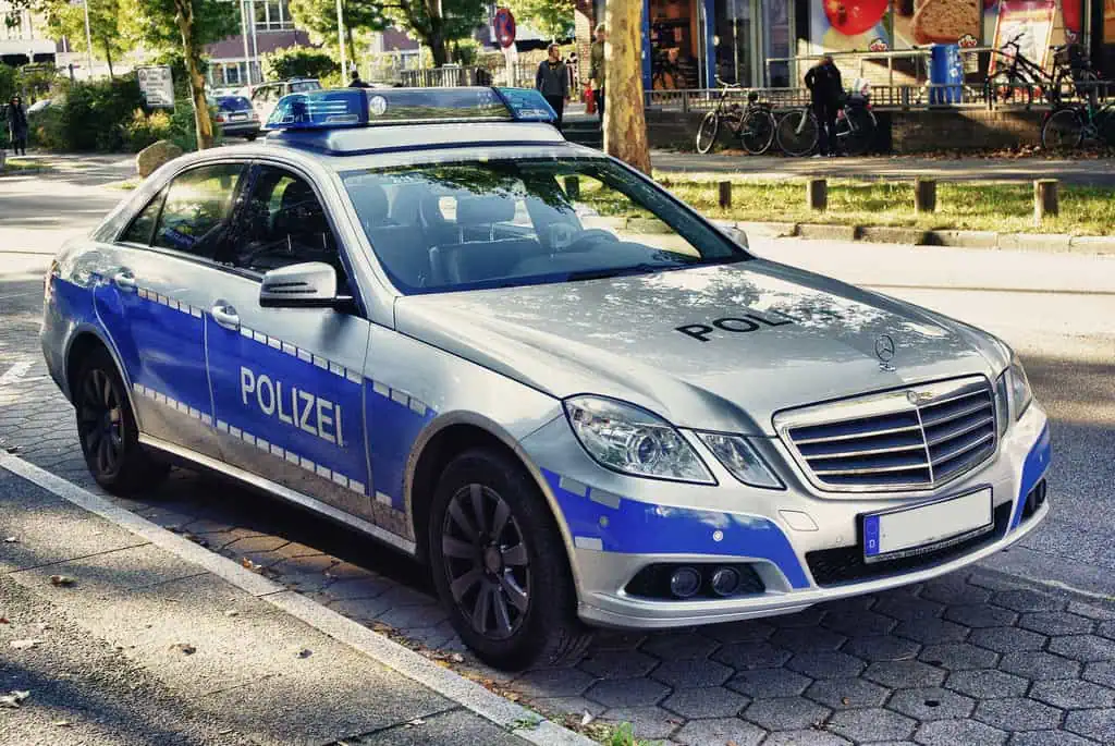 Policja Hamburg niemcy