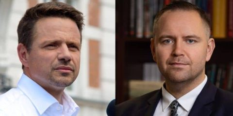 rafał tzraskowski i karol nawrocki, kandydaci na prezydenta rp