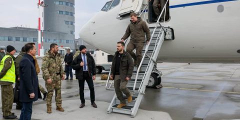 zełensky lotnisko jasionka